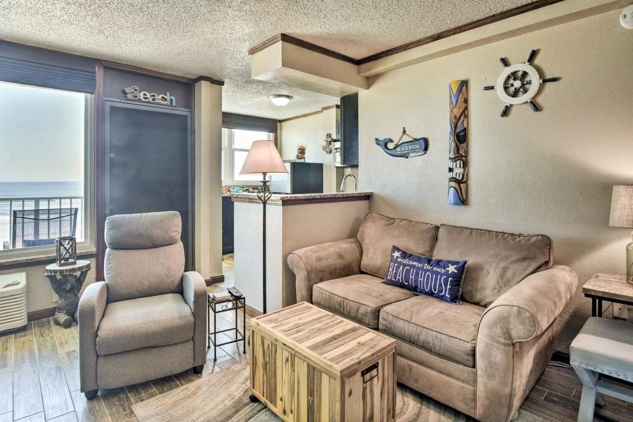 Oceanfront Daytona Beach Condo With View Bagian luar foto
